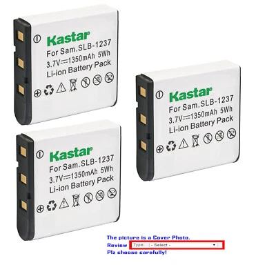 Batería de repuesto Kastar para cámara Sigma BP-31 BP31 y Sigma DP2 DP-2 Foto 1 de 3