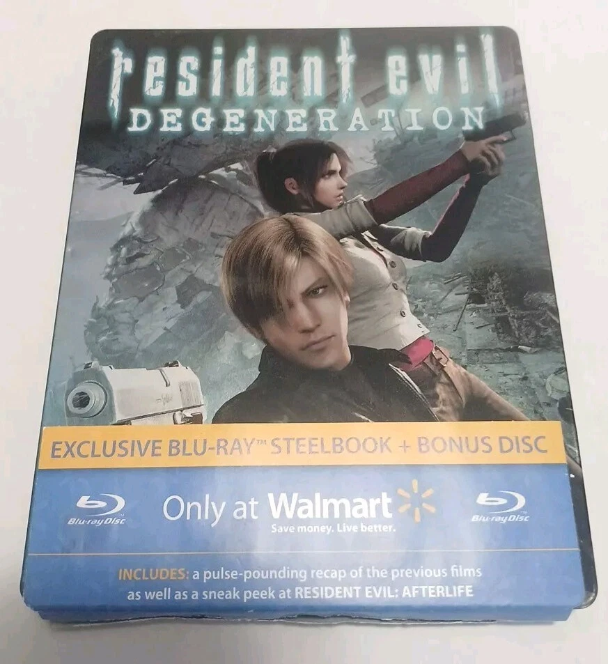 Resident Evil Degeneration -  Blu Ray Steelbook Walmart Exclusive  - Image 1 of 4
