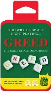 Snapbox Greed Card and Dice Game, Multicolor - Picture 1 of 2