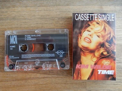 KIM WILDE TIME / SOMEDAY MUSIK KASSETTE TAPE MC SCHUBER 1990 MCA - Bild 1 von 3