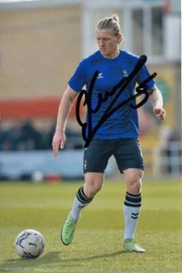 Foto autógrafa de fútbol americano Oldham Athletic firmada a mano por Carl Piergianni 2 - Imagen 1 de 1