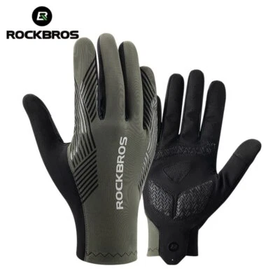 RockBros Fahrradhandschuhe Damen/Herren Fahrrad Handschuhe Radfahren Touchscreen - Bild 1 von 4