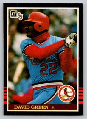 1985 Donruss - #303 David Green - Image 1 of 2