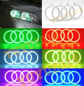 Anillo Halo RGB para Toyota Camry 07-09 Faro Ángel Ojo Bluetooth DRL LED Lámpara - Imagen 1 de 12