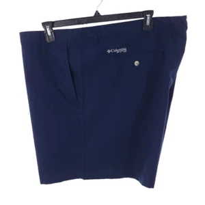 Pantalones cortos chinos de algodón azul marino liso Columbia para hombre talla 54 - Imagen 1 de 7