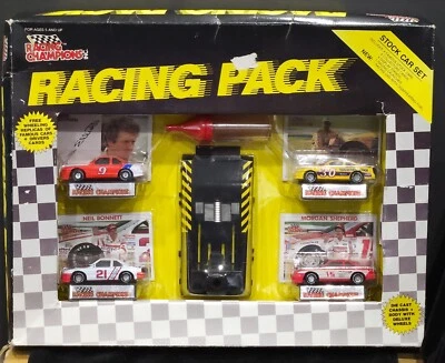 Racing Champions NASCAR Racing Pack Stock Car 4 Cars Set con Lanzador 1989 Foto 1 de 4