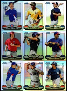 2013 Bowman Chrome Risin' Thru the Ranks Mini Refractor You Pick Finish Your Set