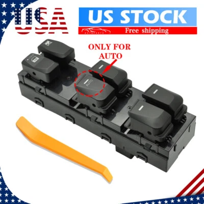 Driver Side Master Window Switch Repair For 2010-2015 Hyundai Tucson 2.0 2.4L US - Image 1 of 4