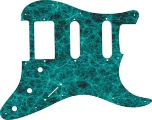 Stratocaster Strat Pickguard Custom fits Fender SSH11 Hole Guitar Microfibre Tur - Picture 1 of 1
