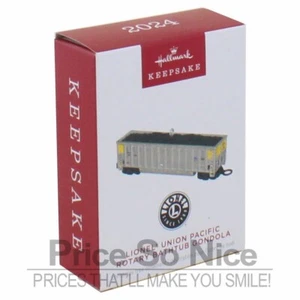 Punze 2024 Ornament Lionel® Union Pacific Drehbadewanne Gondel Metall - Bild 1 von 2