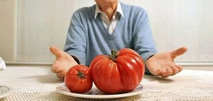 A GRANEL * 200 * TOMATE GIGANTE GIGANTE GIGANTE * FRUTA MÁS GRANDE * PLANTAS DE ALTO RENDIMIENTO * - Imagen 1 de 3