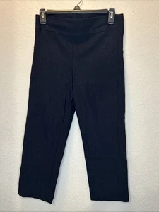 ASHLEY BLUE DAMEN CAPRI ACTIVE WEAR SCHWARZ GRÖSSE PETITE MEDIUM - Bild 1 von 4