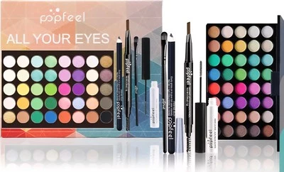 Pop Feel 40 Highly Pigmented Shadows All-in-One Eye Look Kit - Image 1 of 4