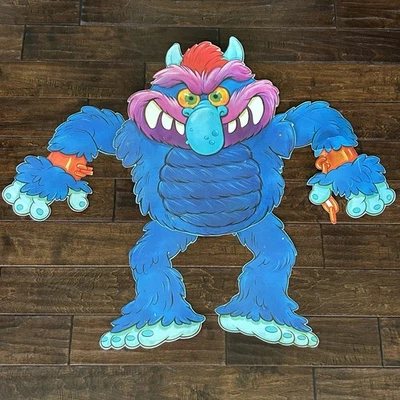 Decoração Giant 1985 My Pet Monster leitura vintage - Imagem 1 de 4