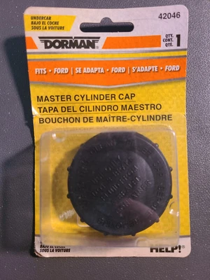 Cubierta de depósito de tapa de cilindro maestro de freno Dorman 42046 para Ford Lincoln Mercury Foto 1 de 2