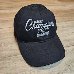NFL Seattle Seahawks 2013 NFC West Football Champions Snapback Baseball Hat Cap - Picture 1 of 9