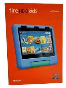 Amazon Fire HD 8 Kids Tablet Kinder 32GB 8 Zoll 12, Gen 3-7 Jahre Rot NEU OVP 😍 - Bild 1 von 1