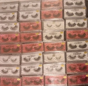 39 Pairs Of Mink Eyelashes New Messy 3D Mink Lashes Bulk False Lashes - Picture 1 of 5