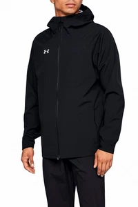 Under Armour Storm Regenjacke Herren Large schwarz — wasserabweisender Windbreaker - Bild 1 von 5