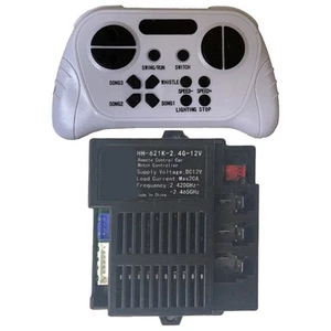 Affidabile Scatola di Controllo HH621K2 4G12V per Bambini Cavalca Auto con Telecomando - Foto 1 di 43