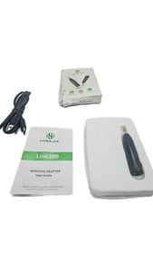 HVMLAK Link280 Wireless Audio Adapter - AUX-in Bluetooth Receiver - Open Box - Picture 1 of 3