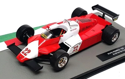Altaya 1/43 Scale 91024B - F1 Alfa Romeo 182 1982 #22 Cesaris - Red/White — 第 1/4 张图片