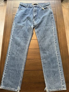 Jeans Harley Davidson uomo 36x34 blu denim gamba dritta abbigliamento motore originale - Foto 1 di 8