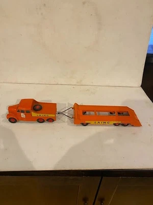 Matchbox King Size K8 Prime Mover Tractor With Low Bed Trailer - Image 1 of 4