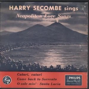 Harry Secombe Neapolitan Love Songs 7" vinyl UK Philips ep with catari catari - Image 1 of 1