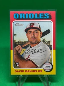 David Banuelos Rookie Card 2024 Topps Heritage High Number Baltimore Orioles - Picture 1 of 2
