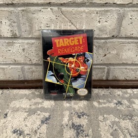 VTG Target: Renegade Nintendo NES Video Game Boxed Taito Japan Made vintage