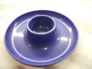 The Great Plate Party Plate With Built in Cup Holder Blue Plastic Kitchen Home  - Picture 1 of 2