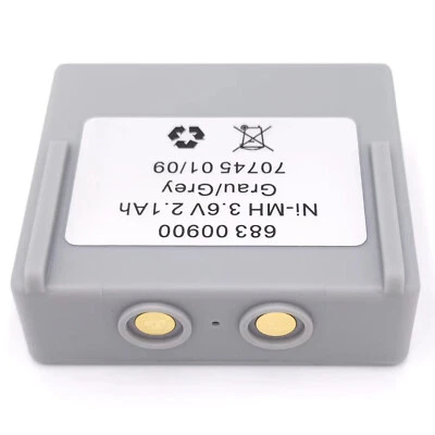 Batería Recargable 3.6V 2100mAh 2.1Ah 68300900 para Control Remoto HETRONIC, EE. UU. Foto 1 de 4