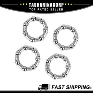 Universal Piece of 4 37mm x 7 Ball Bike Crank Bearings Wheel Bearing Retainer - Picture 1 of 6