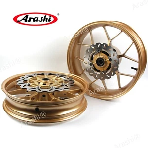 Llanta trasera delantera y rotor de disco de freno Fit Honda CBR600RR 2007-2017 Arashi - Imagen 1 de 9