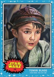 TOPPS STAR WARS LIVING SET CARD  TEMIRI BLAGG STAR WARS : THE LAST JEDI - Picture 1 of 1