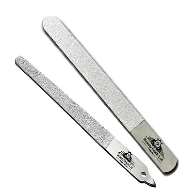 New Diamond Deb Skin Toe Nail Care Chiropody Steel & Glass Coated Tools 2 Pieces