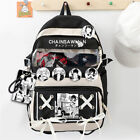 Anime Chainsaw Man Schoolbag Denji Makima Power Student Backpack Kids Xmas Gift