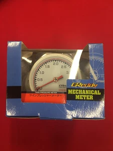 80mm Greddy Trust Dual Twin Pressure Gauge Meter JDM Japan Rare - Picture 1 of 5