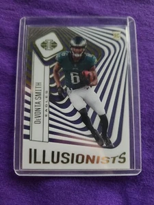 2021 Illusions Devonta Smith Rookie Card RC Illusionists Insert #ILL-15 Eagles - Picture 1 of 2
