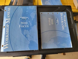 2010 Ford Focus Service Workshop Repair & Wiring Diagrams Manual Set Factory - Picture 1 of 3
