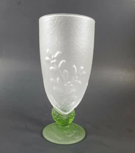 1 Pfaltzgraff Winterwood Drinking Glass goblet satin water cup dining replace - Picture 1 of 8