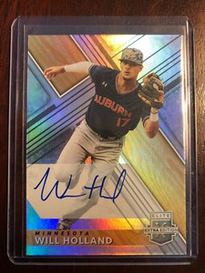 2019 Panini Elite Extra Edition Will Holland Auto Twins