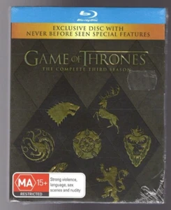 Game of Thrones - The Complete Third Season - Blu-Ray (Brand New Sealed) - Picture 1 of 2