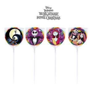 24 Nightmare before Christmas Sticker Labels for Bag Birthday Party Favors - Picture 1 of 1