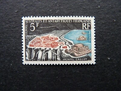 FRENCH ANTARCTIC TERRITORY. 1963 5f STAMP, SG 35. MNH (PLEASE CHECK PICTURE 2) - Image 1 of 2