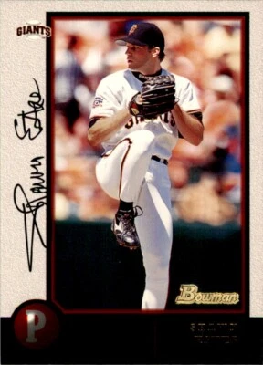 1998 Bowman Shawn Estes . San Francisco Giants #29 - Image 1 of 2