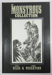 SIGNED 1st PRINTING ED "The Monstrous Collection" Niles & Wrightson HB 2011 - Picture 1 of 6