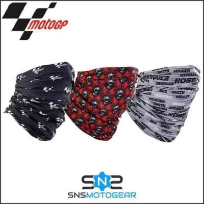 Official MotoGP Motorcycle Motorbike Neck Tube/Scarf/Mask/Balaclava - 3 Pack