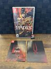Hades - Nintendo Switch Case Cartridge and Soundtrack Booklet